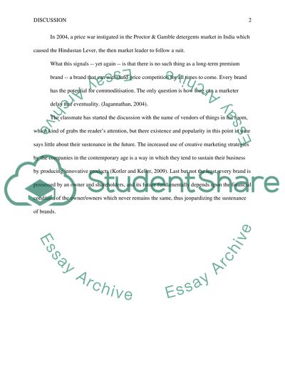 A reply to: Brands Should Be Everlasting