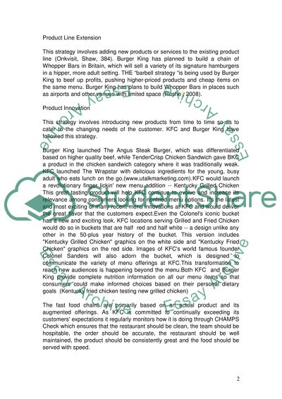 Kfc swot analysis essays picture