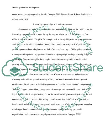 Human Growth and Development