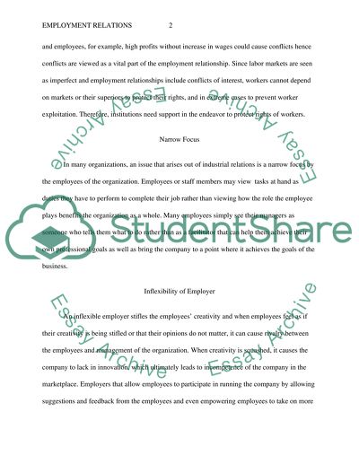 How to achieve good relationship in an organization essay image