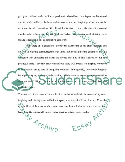 Affirmative Molding of My Personality