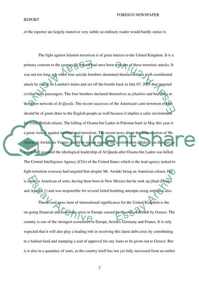 Foreign Policy Issues Faced by UK