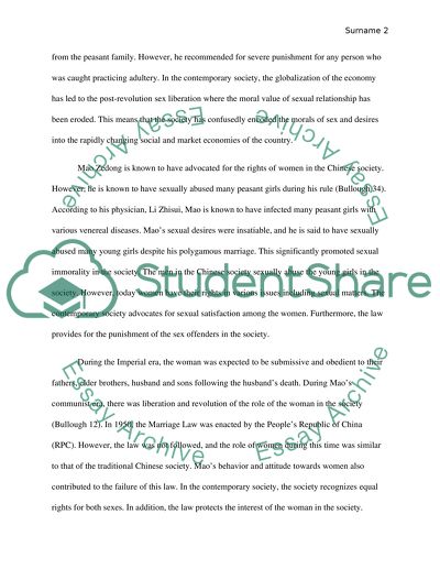 Sex and Desire in China