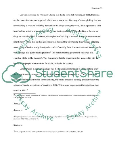 Case For or Against the War on Drugs