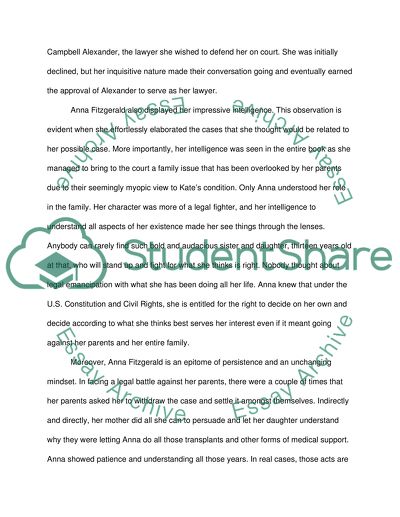 My Sisters Keeper by Jodi Picoult