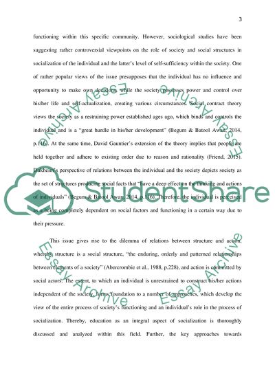 Society and a Human in Inseparable and Inevitable Relations