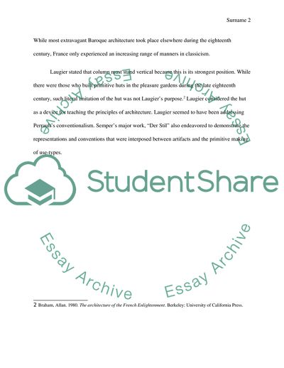 The Architecture of the French Enlightenment