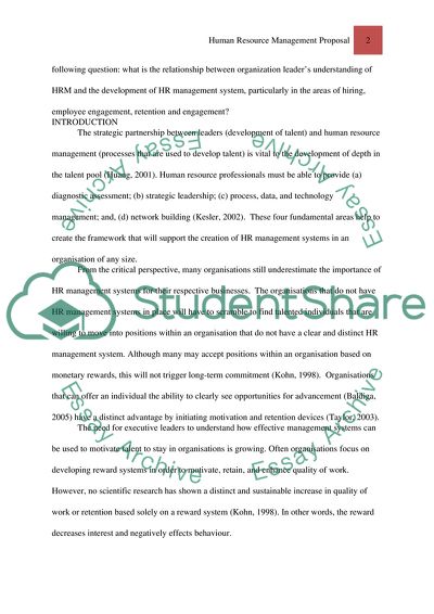 People Management and Leadership