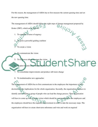 The Management of ASDA