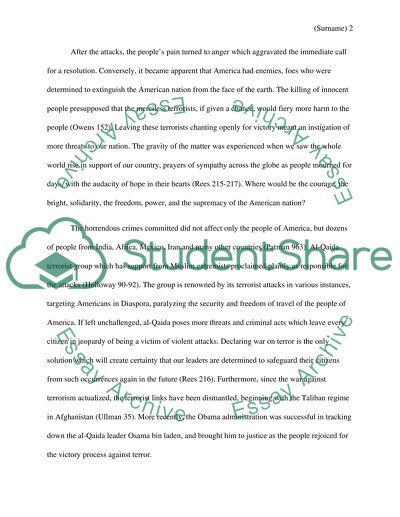 War on terror: The audacity of justice