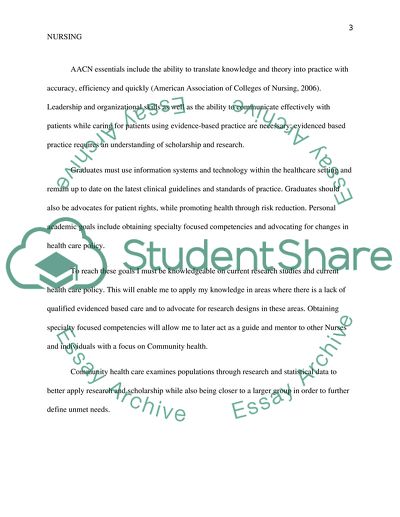 Importance of nursing