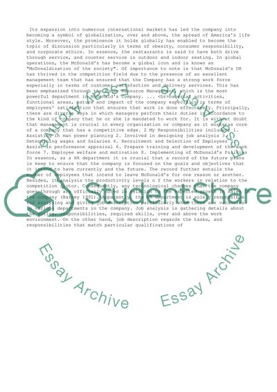 Experience Through Work Module