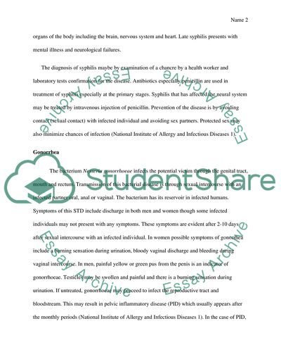 Sexually Transmitted Diseases Surveillance