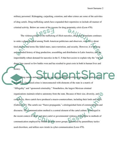 The Reasons for the Perpetuation of the Drug Crisis in Latin America