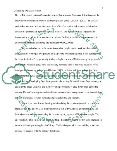 Controlling Organized Crime Paper