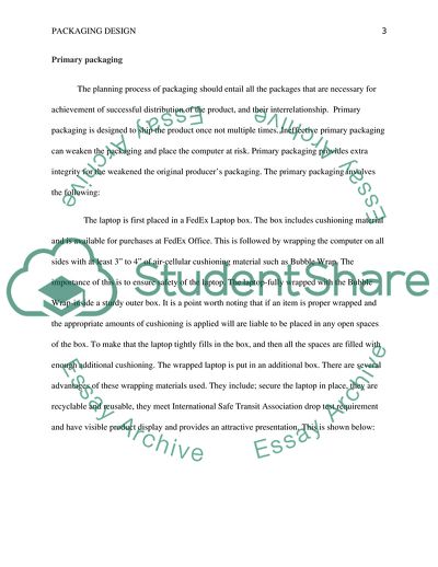 Packaging for Laptops