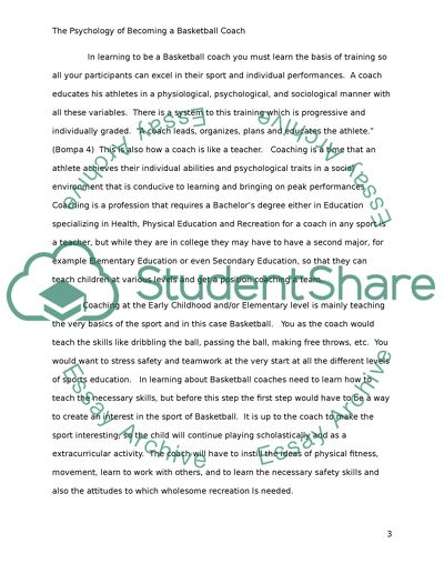 The Psychology of Coaching Todays Athletes