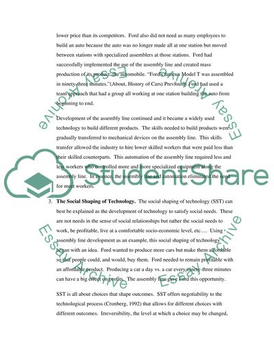 Automobile Assembly Line