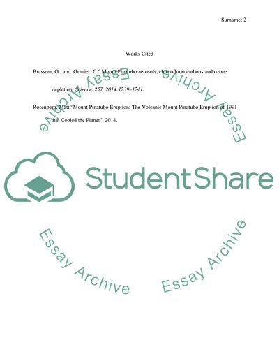 Mount Pinatubo Eruption