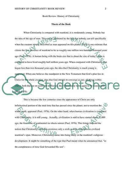 Paul Johnson: History of Christianity