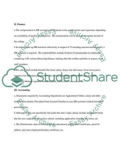 Achieving Sustainability at the College