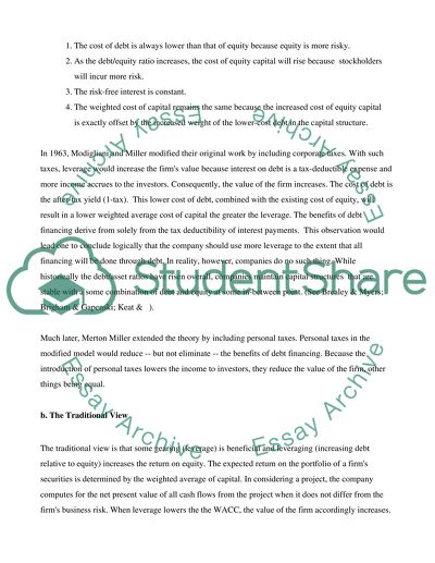 Capital Funding Structure a Marine Company