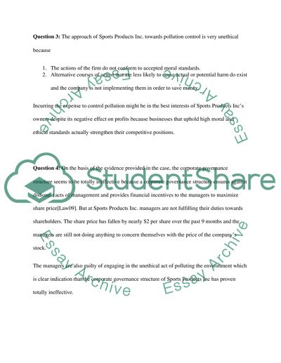 Principals of Managerial Finance in Sports Products Inc