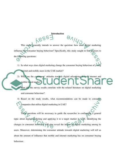 The Impact of Digital Marketing on Consumer Behaviour