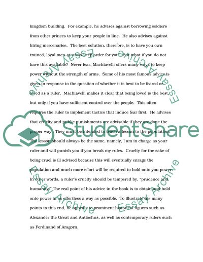 The prince - book review