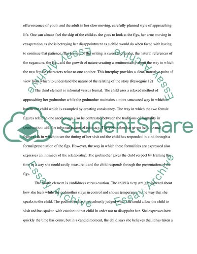 The Polarities in Kate Chopins Short Story Ripe Figs