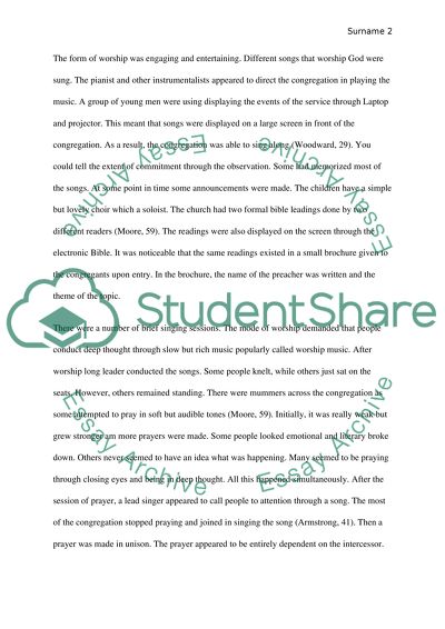 Visit Paper on Religious Sites