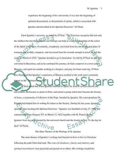 The Life of St. Ignatius of Loyola