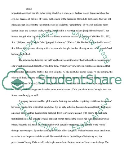 The Relationship between the Self and Beauty