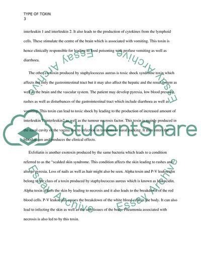 Toxins and Human Diseases