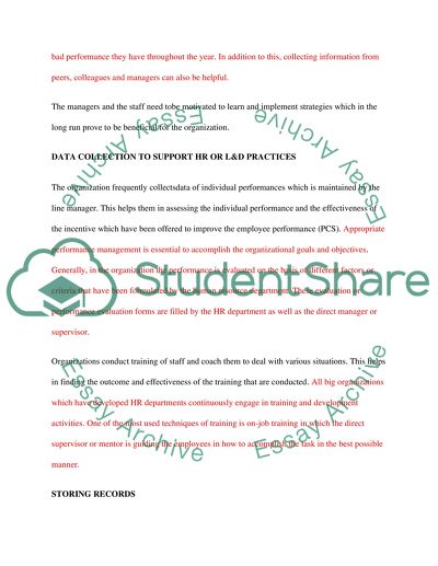 Data Collection in HR Practice