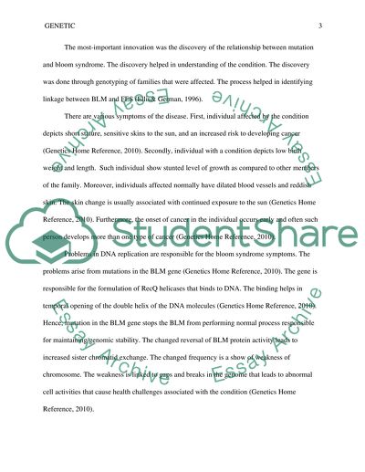 GENETICS UNIT 7 ASSIGNMENT (Unit 7: Genomics and Genetic Engineering)