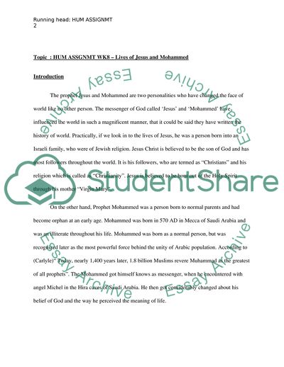 Lives of Jesus and Mohammed