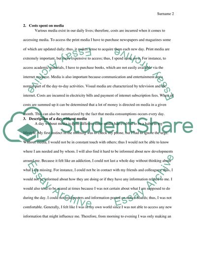 Communications Paper on Media