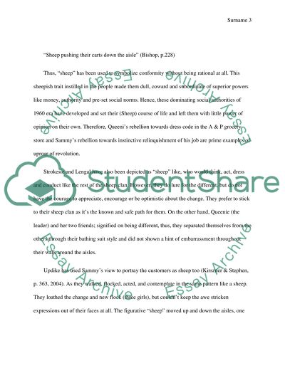 John Updikes Eminent Story A & P