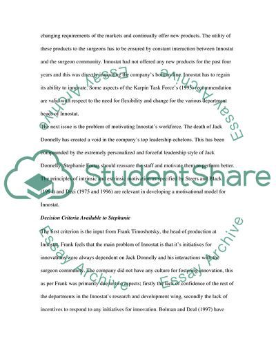 The Chief Operating Officer