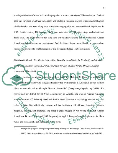 History of African Americans