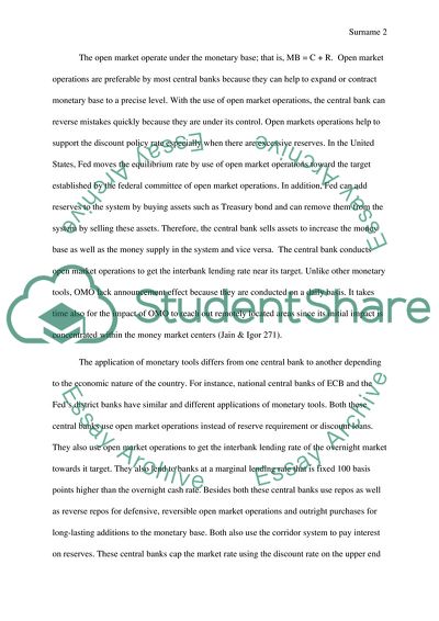 Global banking issues