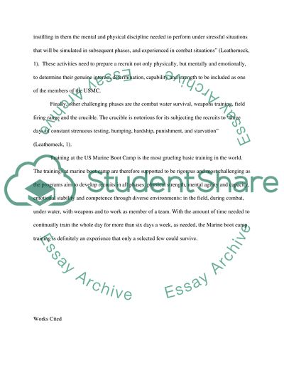 USMC Boot Camp: The Most Extreme and Challenging of all Military Forces