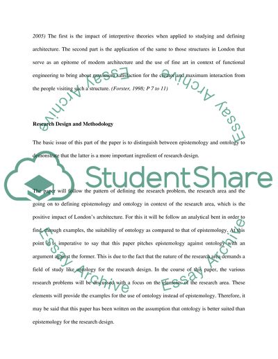 The Positive Effect of Architecture