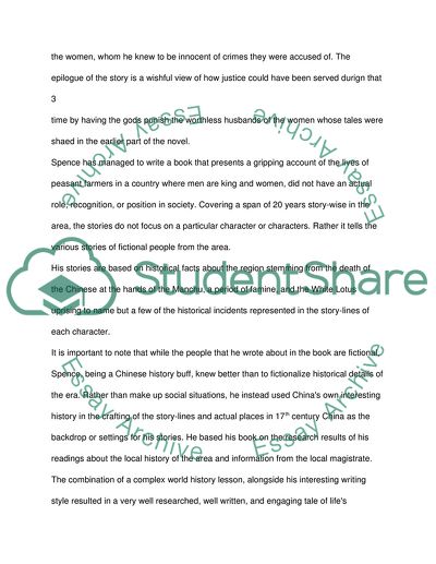 The Death of Woman Wang: A Historical Microcosm of China