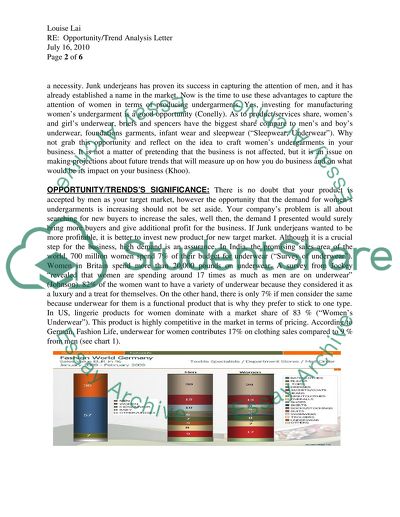 Trends in Business Environment