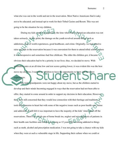 Raising Native American Children off the Reservation