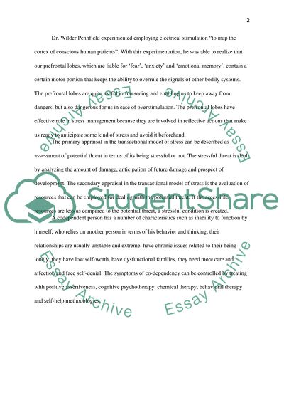 The General Adaptation Syndrome