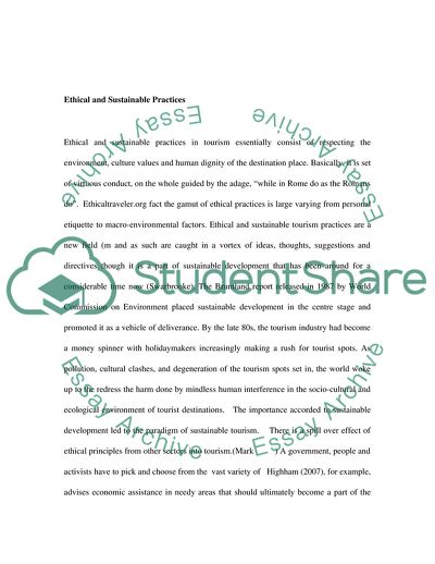 Ethical Tourism Practices in Cancun