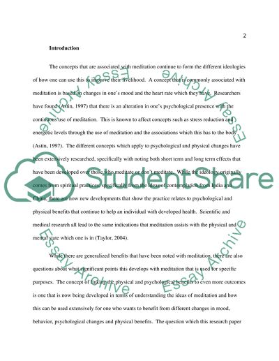 Meditation, Spirituality and Different Belief Systems